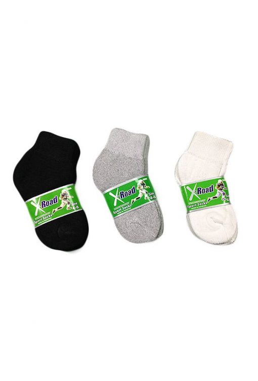 Boy's Sports Sock Ankle 4-6/6-8