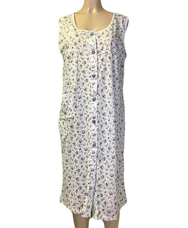 Nines Lady's Sleeveless House Dress