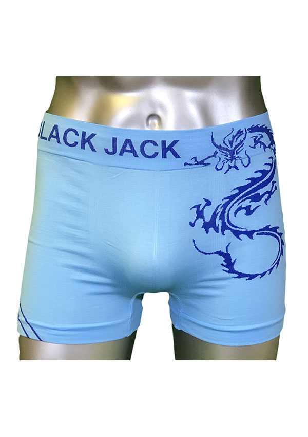 Black Jack Men's Seamless Boxer Brief