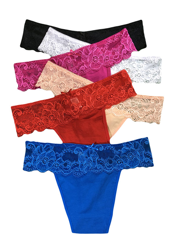 Angelina Lady's Cotton Thong